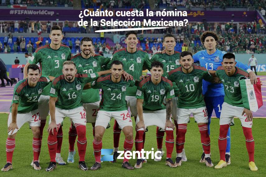 Nómina Selección Mexicana Qatar 2022 - Zentric