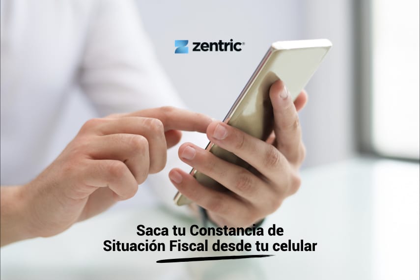 Constancia Situación Fiscal celular - Zentric